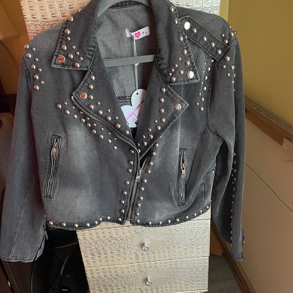 Stud Jean Jacket